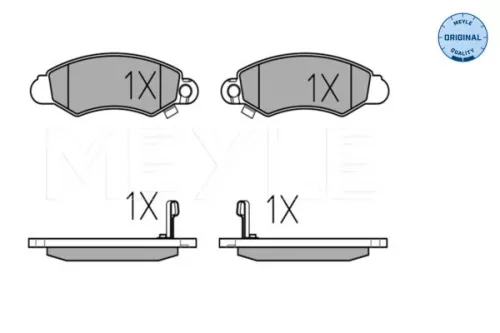 MEYLE Brake Pad Set, disc brake (0252329614/W)