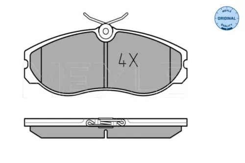 MEYLE Brake Pad Set, disc brake (0252148115)
