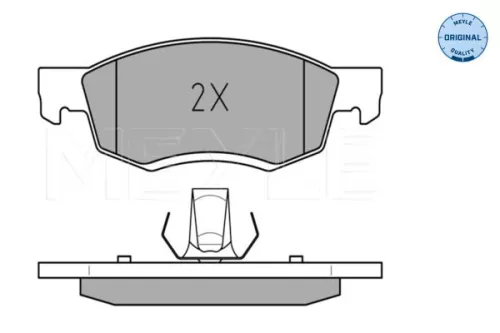 MEYLE Brake Pad Set, disc brake (0252467318)