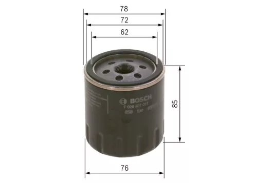 BOSCH Oil Filter (F026407017)