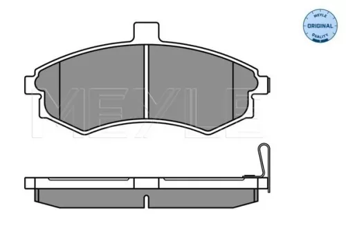 MEYLE Brake Pad Set, disc brake (0252403117/W)