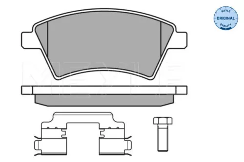 MEYLE Brake Pad Set, disc brake (0252439116/W)