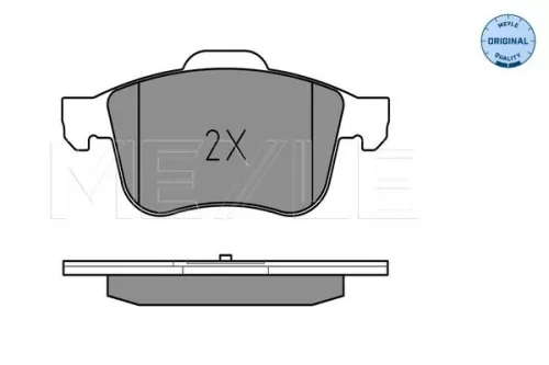 MEYLE Brake Pad Set, disc brake (0252434019)