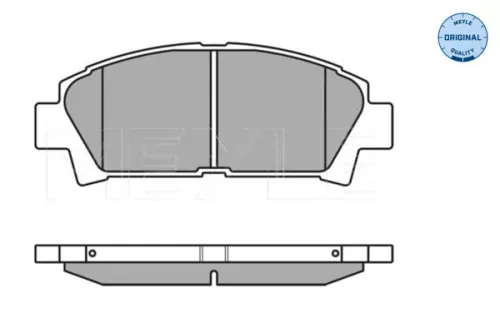 MEYLE Brake Pad Set, disc brake (0252196115/W)
