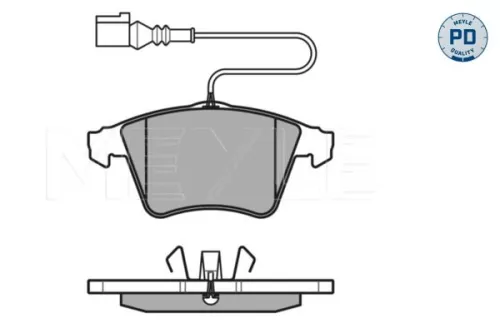 MEYLE Brake Pad Set, disc brake (0252374919/PD)