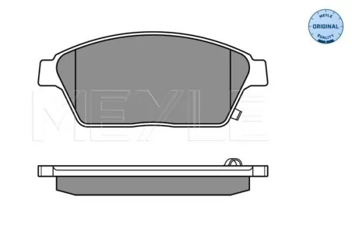 MEYLE Brake Pad Set, disc brake (0252503418/W)