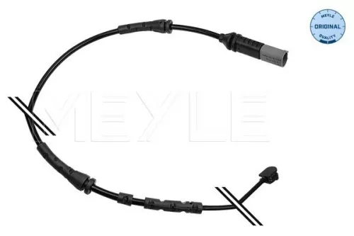 Warning Contact, brake pad wear