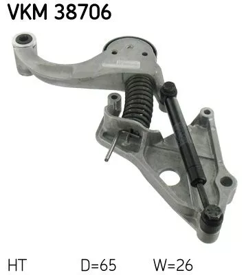 Belt Tensioner, V-ribbed belt