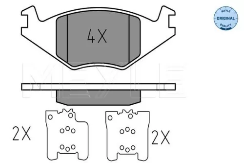 MEYLE Brake Pad Set, disc brake (0252088917)