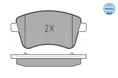 MEYLE Brake Pad Set, disc brake (0252518419/W)