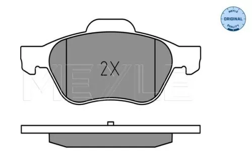 MEYLE Brake Pad Set, disc brake (0252453518)