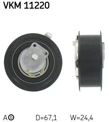 SKF Tensioner Pulley, timing belt (VKM11220)