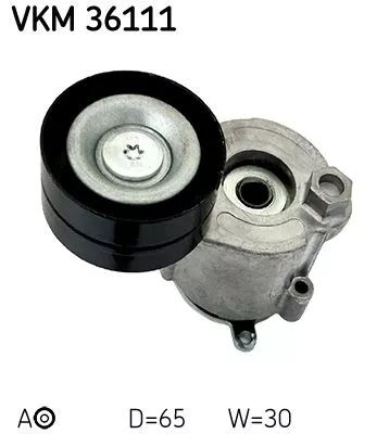 SKF Belt Tensioner, V-ribbed belt (VKM36111)