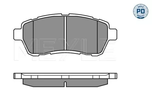 MEYLE Brake Pad Set, disc brake (0252428316/PD)