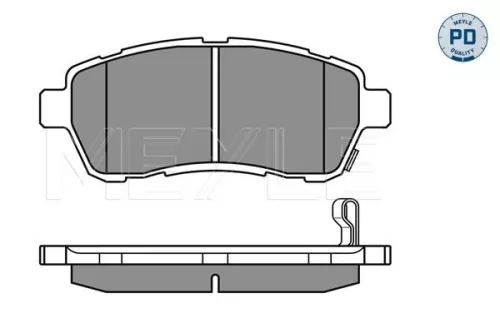 MEYLE Brake Pad Set, disc brake (0252428316/PD)