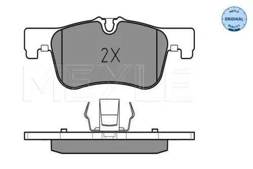 MEYLE Brake Pad Set, disc brake (0252501418)