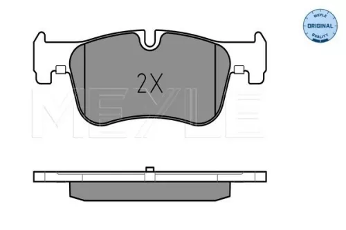 MEYLE Brake Pad Set, disc brake (0252501418)