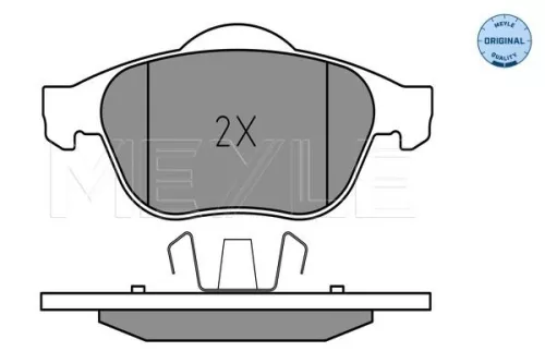 MEYLE Brake Pad Set, disc brake (0252453618)
