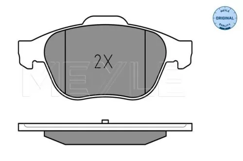 MEYLE Brake Pad Set, disc brake (0252453618)