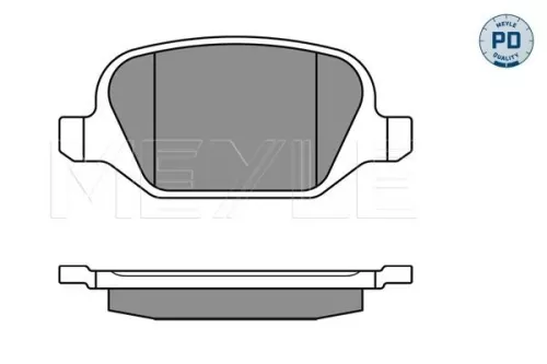 MEYLE Brake Pad Set, disc brake (0252360113/PD)