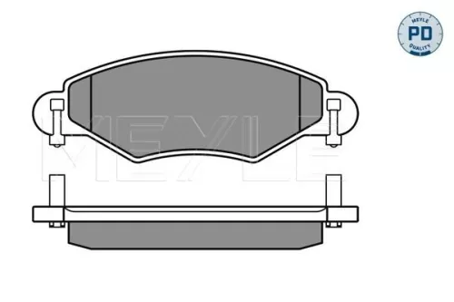 MEYLE Brake Pad Set, disc brake (0252334017/PD)