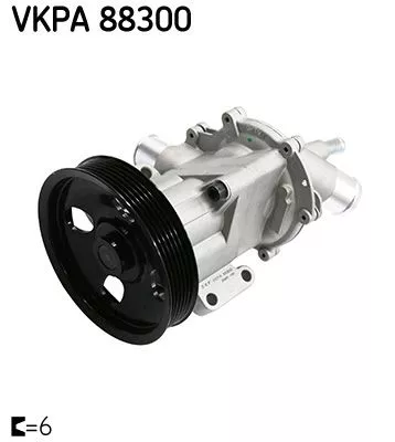 SKF Water Pump, engine cooling (VKPA88300)
