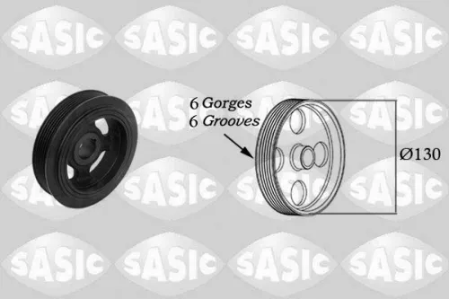 SASIC Belt Pulley, crankshaft (2156048)