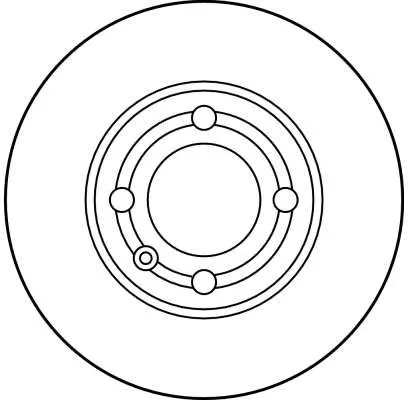 TRW Brake Disc (DF2755)