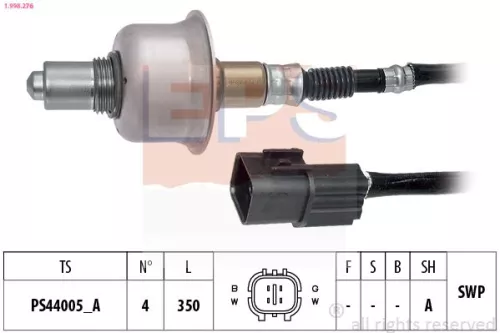 EPS Oxygen Sensor (1-998-276)