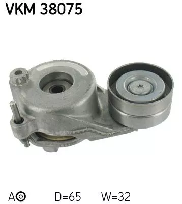 SKF Belt Tensioner, V-ribbed belt (VKM38075)