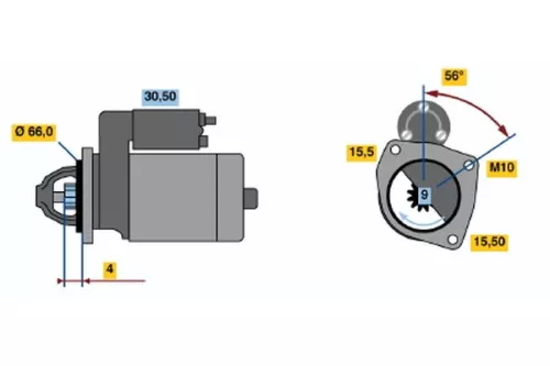 BOSCH Starter (0986018860)