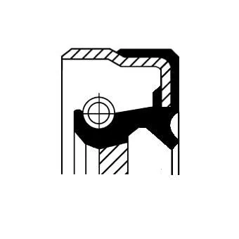CORTECO Shaft Seal, differential (01036176B)