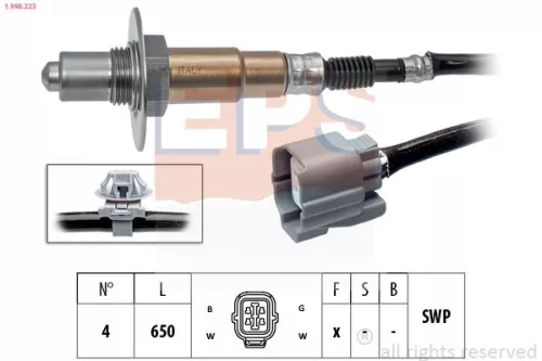 EPS Oxygen Sensor (1-998-223)