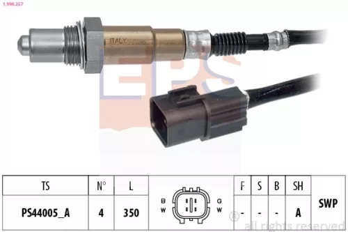 EPS Oxygen Sensor (1-998-257)