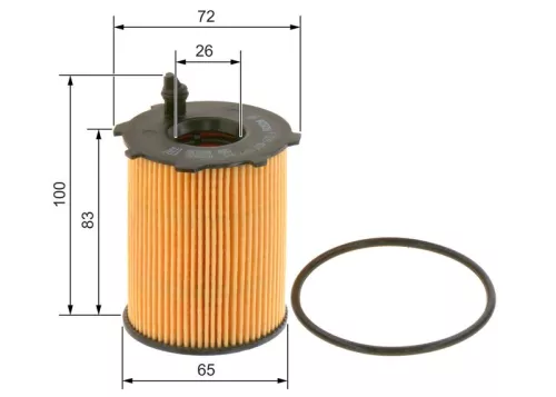 BOSCH Oil Filter (F026407082)