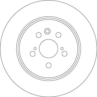 TRW Brake Disc (DF4480)