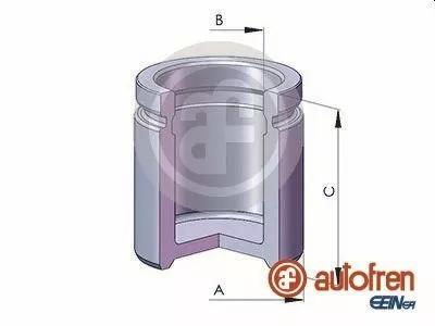 AUTOFREN SEINSA Piston, brake caliper (D025544)