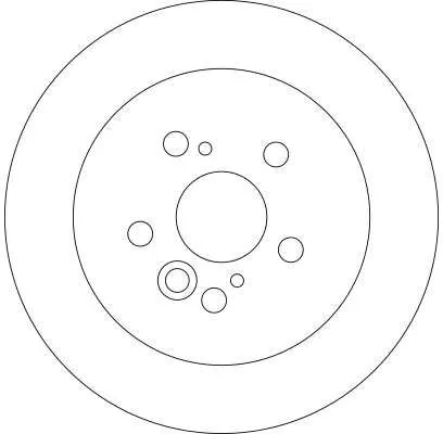 TRW Brake Disc (DF4441)