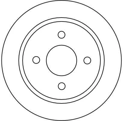 TRW Brake Disc (DF1654)