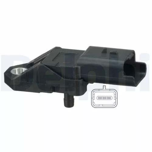 Sensor, boost pressure
