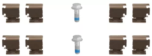 TRW Brake Pad Set, disc brake (GDB1761)