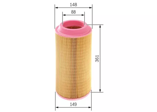 BOSCH Air Filter (1457433558)