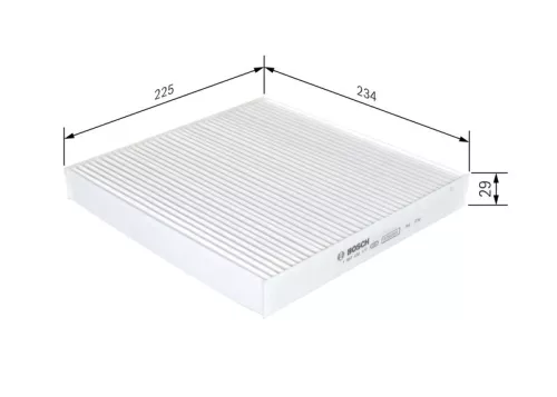 BOSCH Filter, cabin air (1987432177)