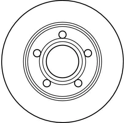 TRW Brake Disc (DF4039)