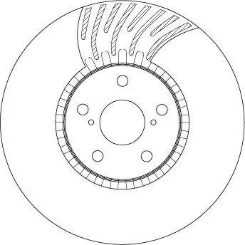 TRW Brake Disc (DF4856S)