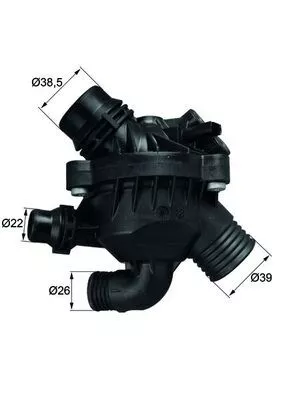 MAHLE Thermostat, coolant (TM3097)