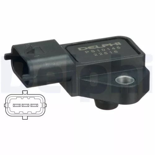 Sensor, boost pressure