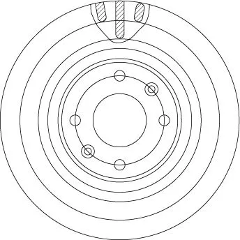 TRW Brake Disc (DF4363)
