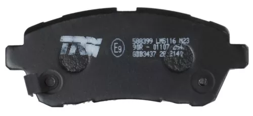 TRW Brake Pad Set, disc brake (GDB3437)