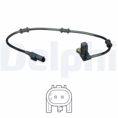 DELPHI Sensor, wheel speed (SS20593)